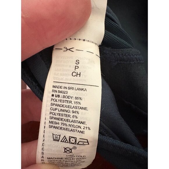 Old Navy Active NWT High Support Sports Bra in Teal Blue Size Small - Picture 7 of 10